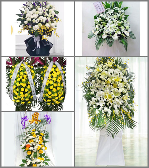福建泉州晋江市龙湖镇锡坑村白事花篮预定